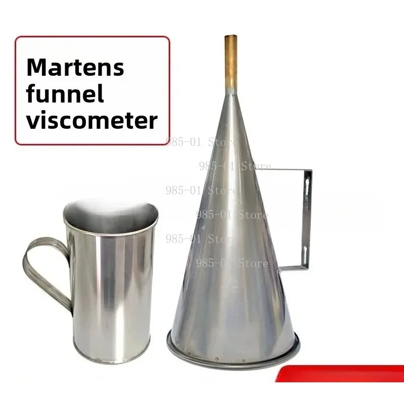 MLN-2 Stainless Steel Marsh Funnel Viscometer API Standard Drilling Fluid Viscosity Tester