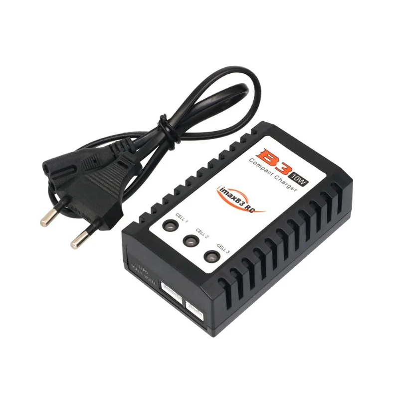 IMAX B3 pro Compact Lipo Battery Charger 7.4V 11.1V 2S 3S Universal 110-240V Power Supply Charger for RC Helicopter Accessories