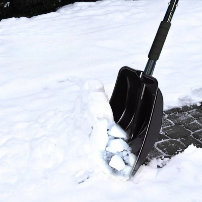 مجرفة ثلج متعددة الأغراض، خفيفة الوزن ومتينة، مثالية للاستخدام المنزلي والمرآب والشتوي في الهواء الطلق