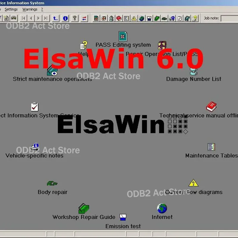 2023 Elsawin 6.0 + ET KA 8.5 Group Vehicles Electronic Parts Catalog Support ForV/W+AU//DI+SE//AT+SKO//DA Auto Repair Software