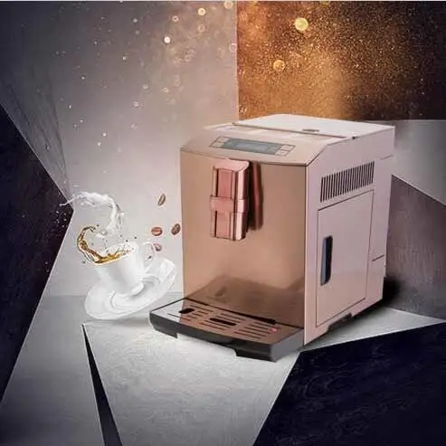 Newest Model Basic Full Stainless Steel Electric Household Automatic Coffee Machine Espresso Brew System 19 Bars Pressure
