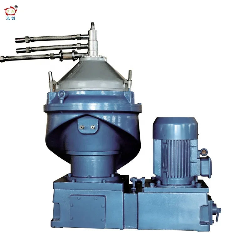 Small capacity three phase disc centrifuge plant oil centrifuge