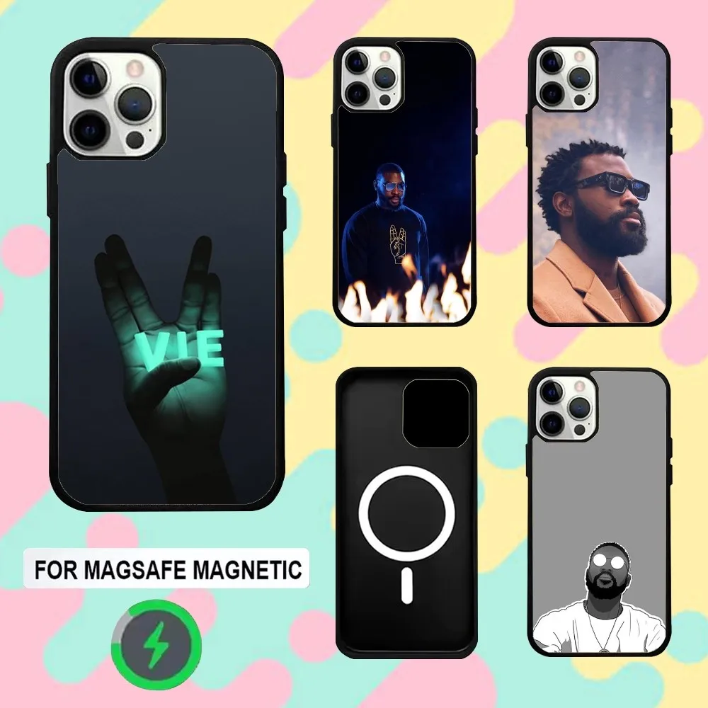 

D-Damso Smog singer Phone Case For iPhone 16e,16,15,14,13,12,11,Plus,Pro,Max,Mini Magsafe Magnetic Wireless Charging