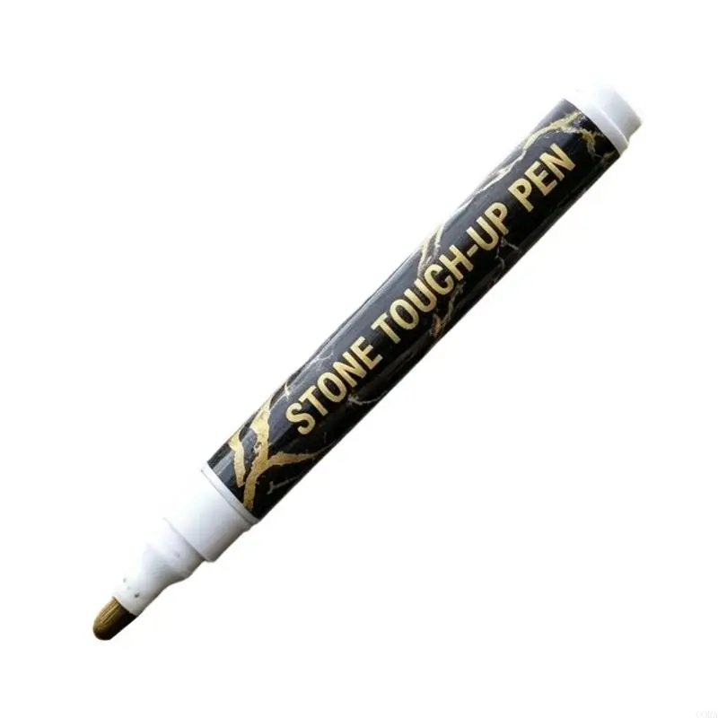 CORA Golden Tombstone Marker Pen Waterproof Paint Pen For Restoring Grave Inscriptions Gravestone Lettering, Stone Painting