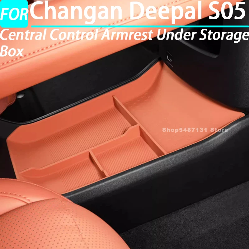 

Автомобильный центральный подлокотник под ящик для хранения для Changan Deepal S05, аксессуары для интерьера 2024 2025