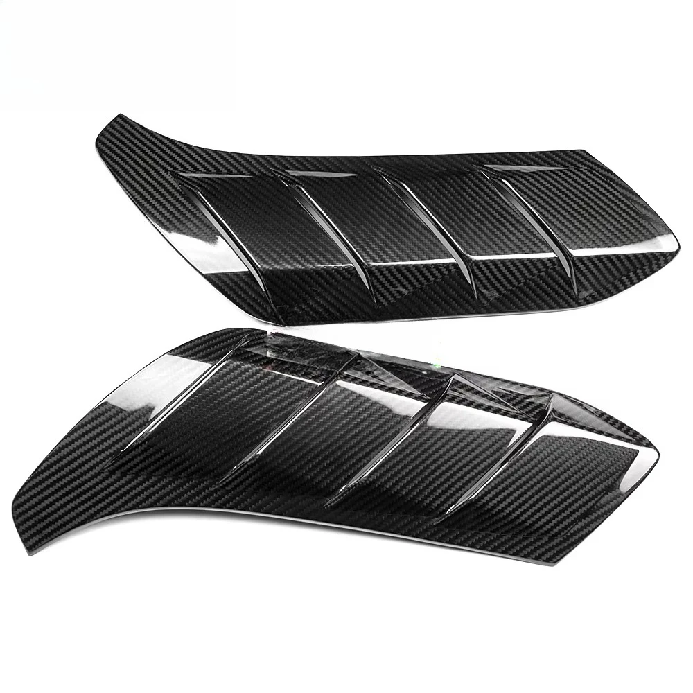 For Ford Bronco Raptor 2021 - 2023 2024 Carbon Fiber Exterior Car Side Fender Air Vent Side Intake Panel Cover Trim Accessories