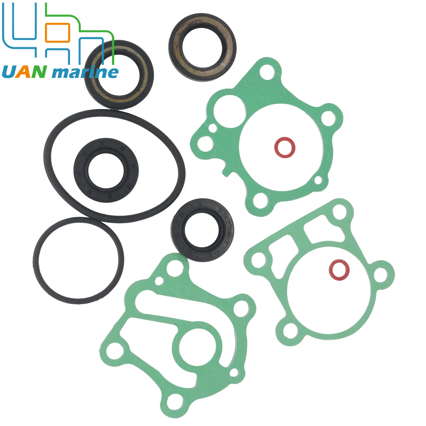 

6J8-W0001 Seal Kit Gear Housing for Yamaha 25HP 30HP Boat Outboard Motor Replace 6J8-W0001-21 6J8-W0001-C2 18-2789