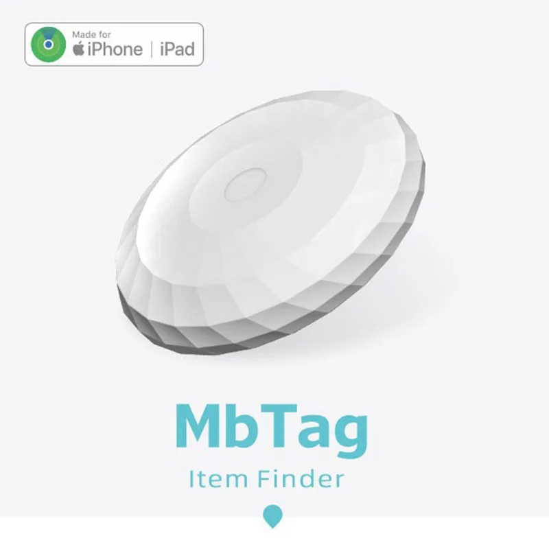 Mb Tag GPS Tracker certificazione MFI dispositivo di promemoria Anti-perdita portachiavi portafoglio auto Smart Air Tag funziona con Apple Find My