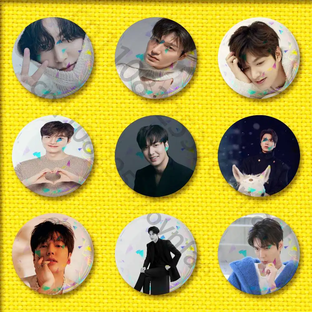 

Actor L-Lee Min Ho Badges 32mm 25mm 44mm 75mm 58mm Round Pin Brooch Hat Cap Souvenir Cosplay Gift Decorations