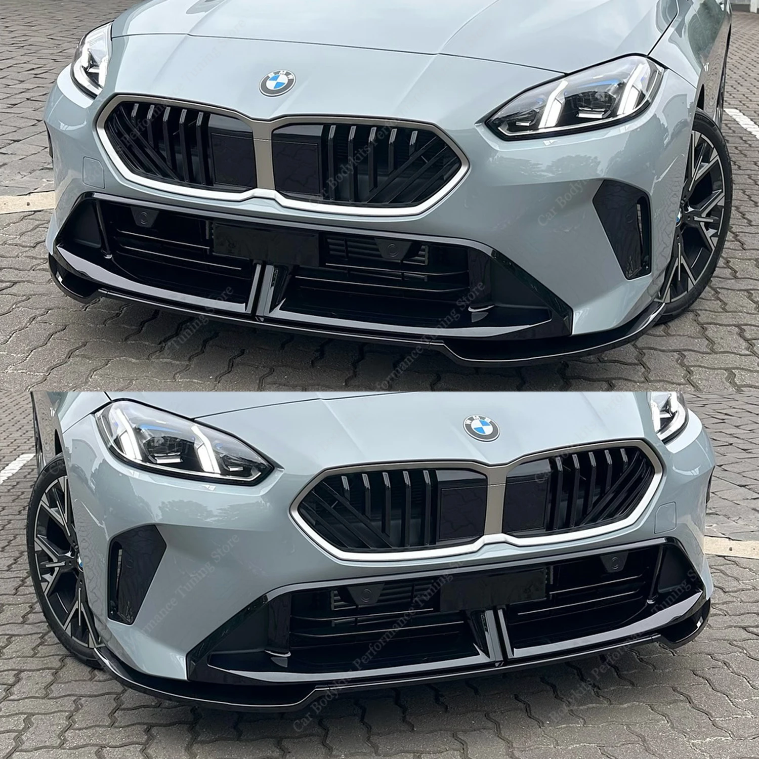 

Gloss Black ABS Front Bumper Lip Spoiler Splitter Diffuser For Bmw F70 118d 120 123 120d M135i M Sport 2024 2025 Bodykits Tuning