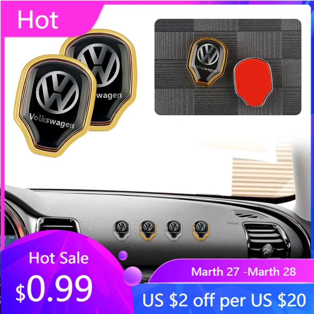 

Самоклеящийся автомобильный крючок для интерьера VW GTI GOLF 2026, для Volkswagen VW Golf Polo Beetle GTI Touareg Mini