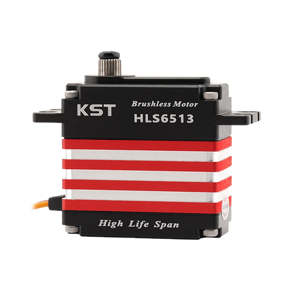 

KST HLS6513 HV Standard Brushless Digital Metal Gear Servo with Contactless Hall Sensors For 700-800 Class RC Helicopters