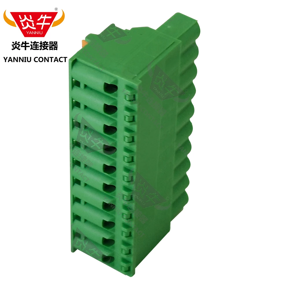 10 pezzi KF2EDGKDA 5.08 2P ~ 12P PCB CONNETTORE PLUG-IN BLOCCHI TERMINALI 2EDGKDA 5.08mm 2PIN ~ 12PIN FKCVR 2,5/ 2-ST-5.008 PHOENIX