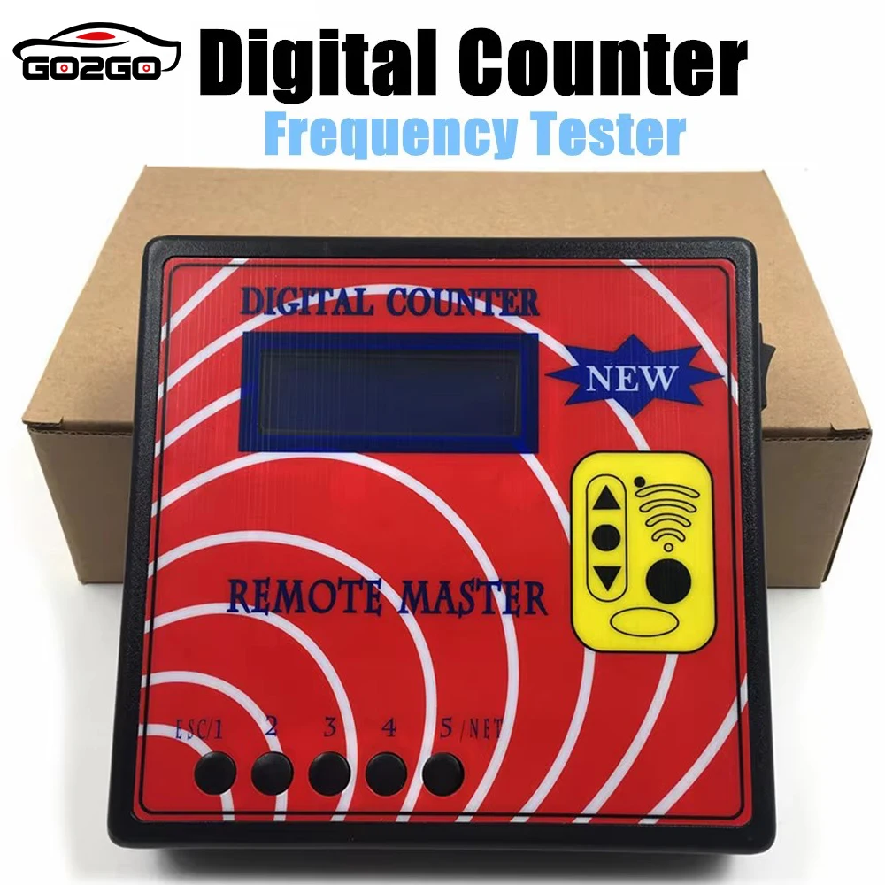 

Цифровой счетчик, дистанционный мастер, программатор ключей для гаражных ворот, дистанционный измеритель частоты, фиксированный подвижный пульт дистанционного управления, копировальный аппарат, радиочастотный пульт дистанционного управления