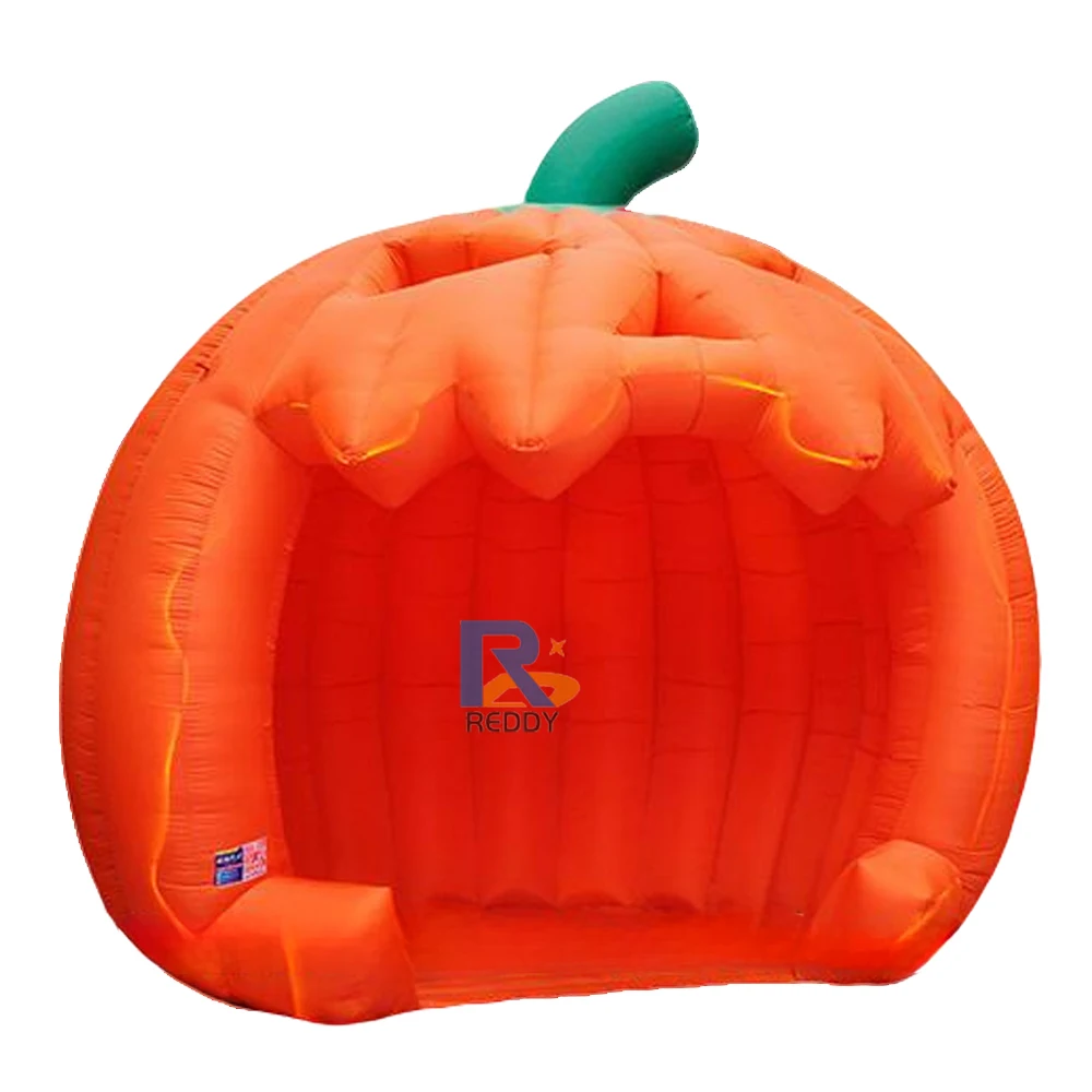 Inflatable Pumpkin Tent, Halloween Advertising Display, Heavy Duty Outdoor Decoration for Event Promotion Use
