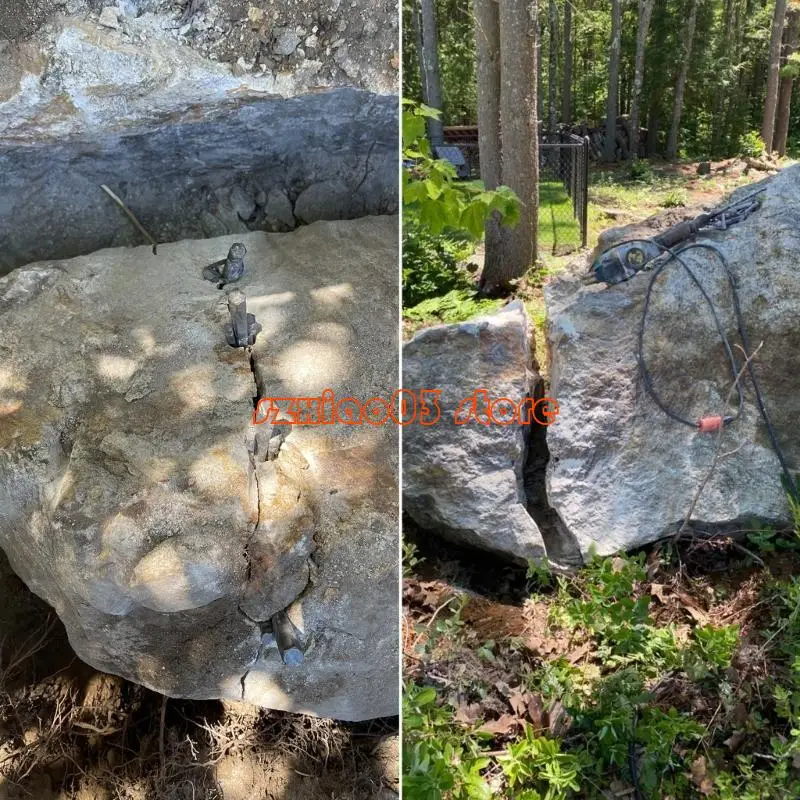 103c 5pcs для бетонных камней -сплиттеров с сильными клиньями и камнями прокладок