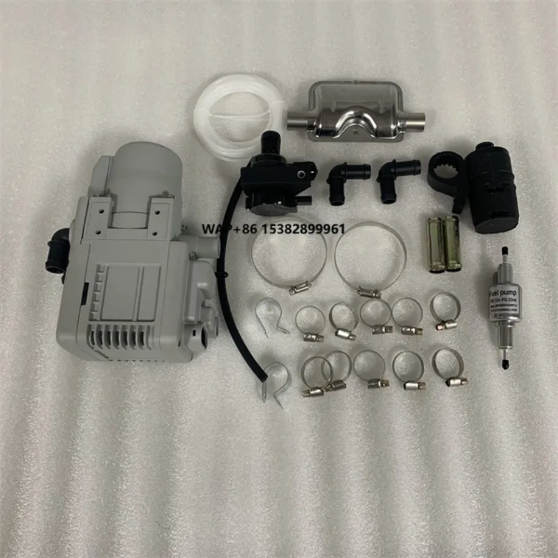 5KW 12V Parking Water Heating Fuel Preheater Automotive Pickup New Energy RV Engine Antifreeze Heater