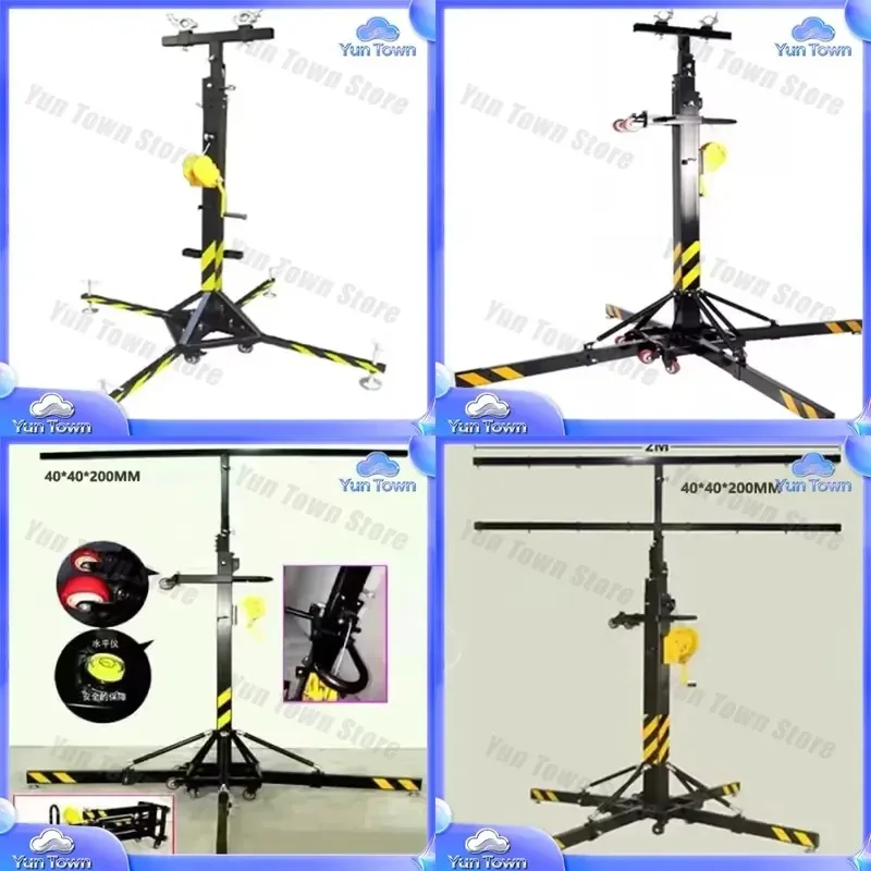 for LED screens for stage lighting for line array speakers 200KG load bearing lifting stand heavy duty winch truss system