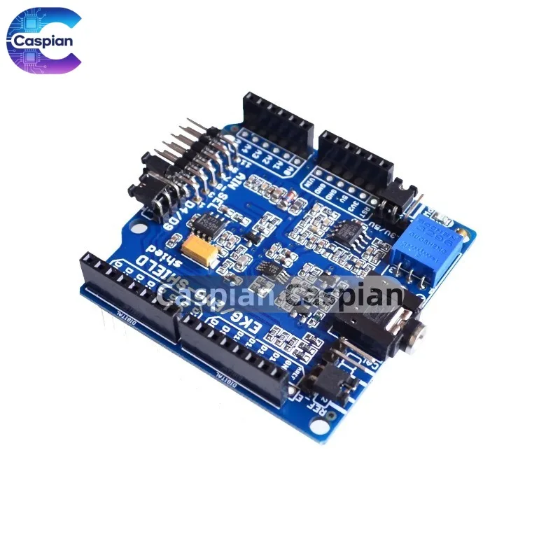 ECG-EKG-ECG-SHIELD for arduino EMG heart and brain electrical expansion board diy kit electronics electronic components