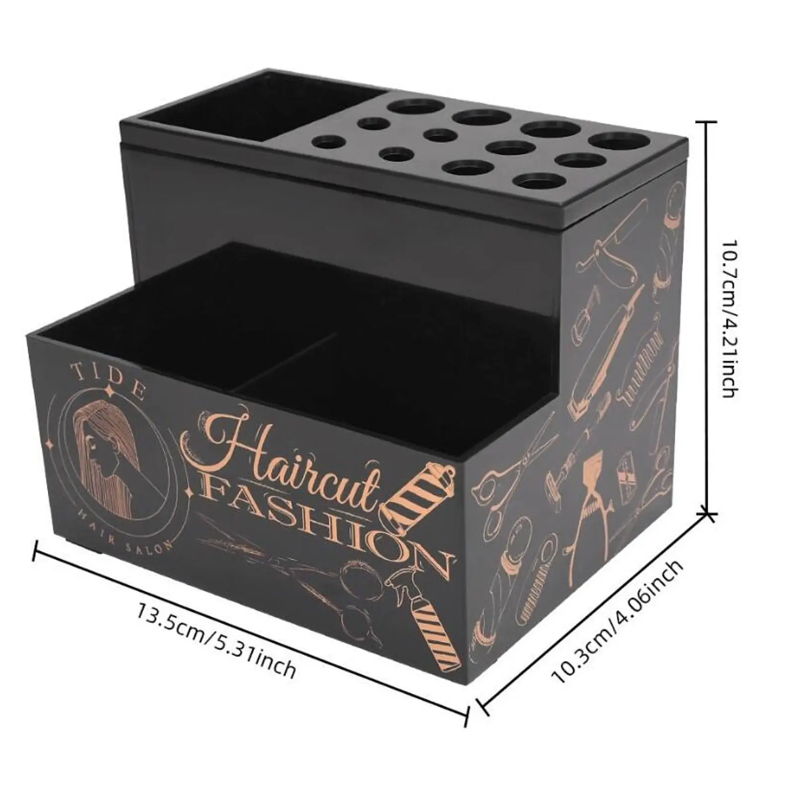 Salon Scissors Holder Rack Professional Barber Scissors Holder Box for Clips