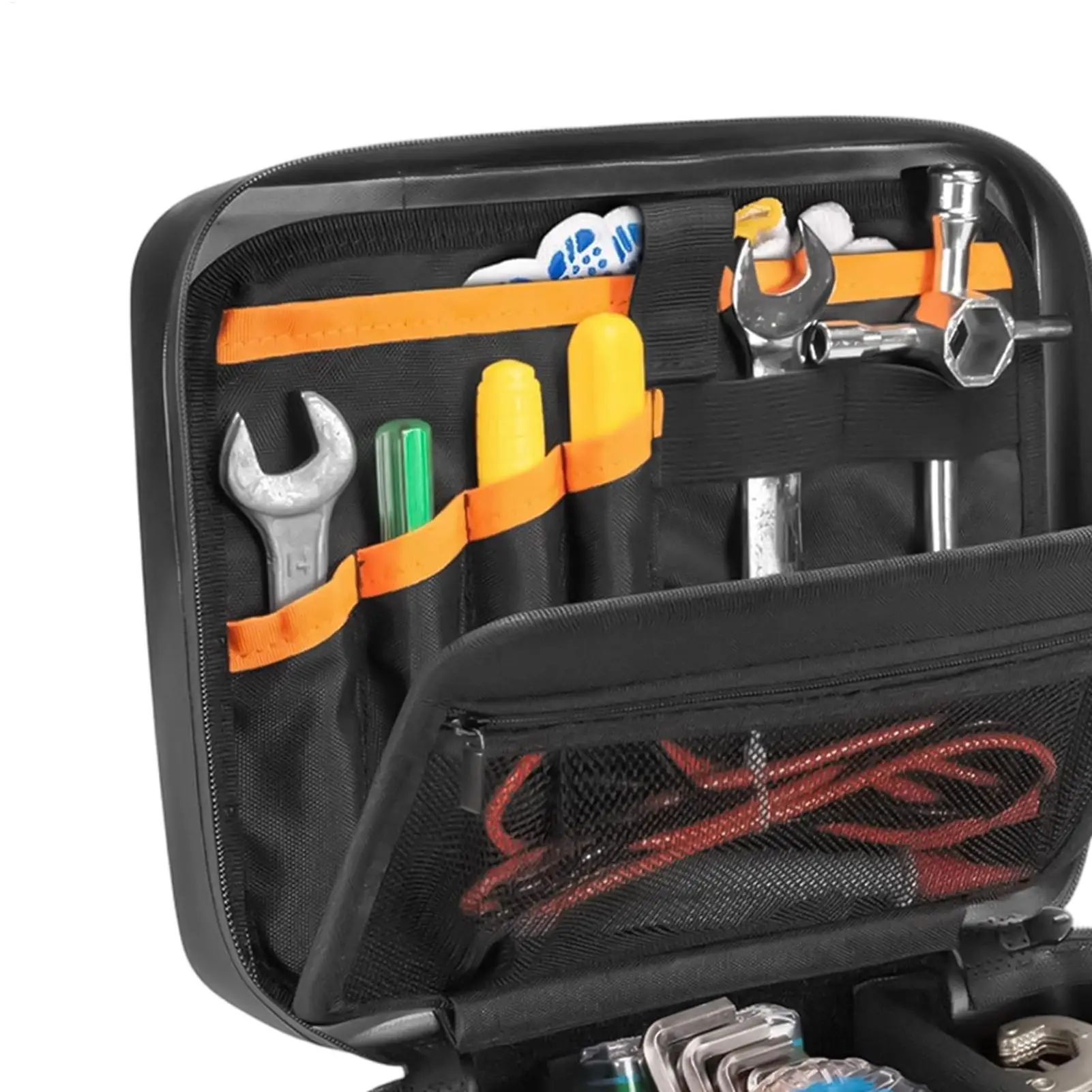 

Small Tool Bag Waterproof Plumber Storage Power Tool Organizer For Electricians Carpenters Technicians Mechanics Plumbers