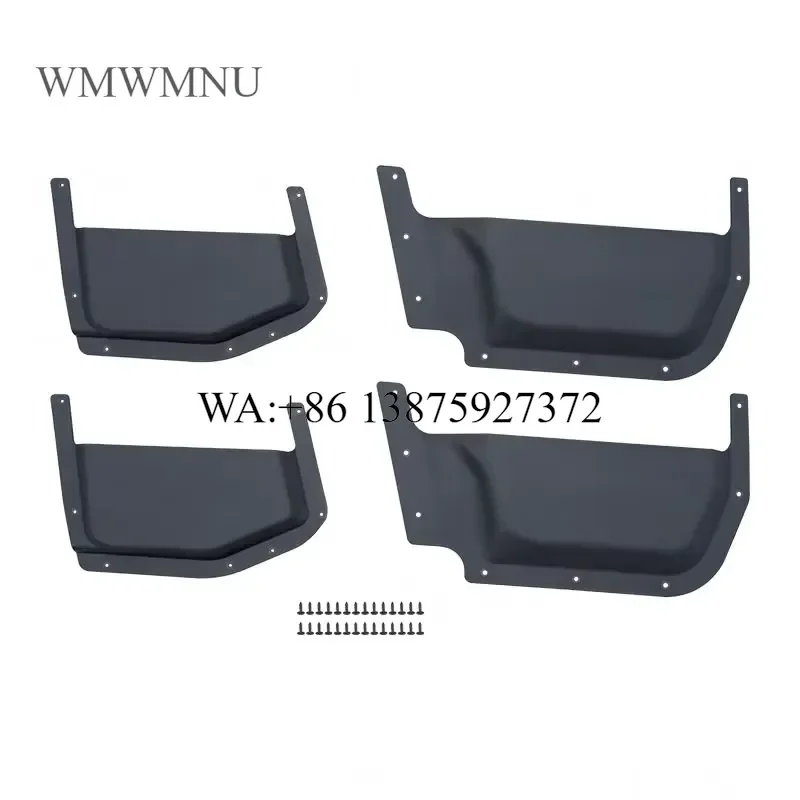 Wmwmnu Interior Seat Door Pockets for RMAX 4 1000 2021-2023