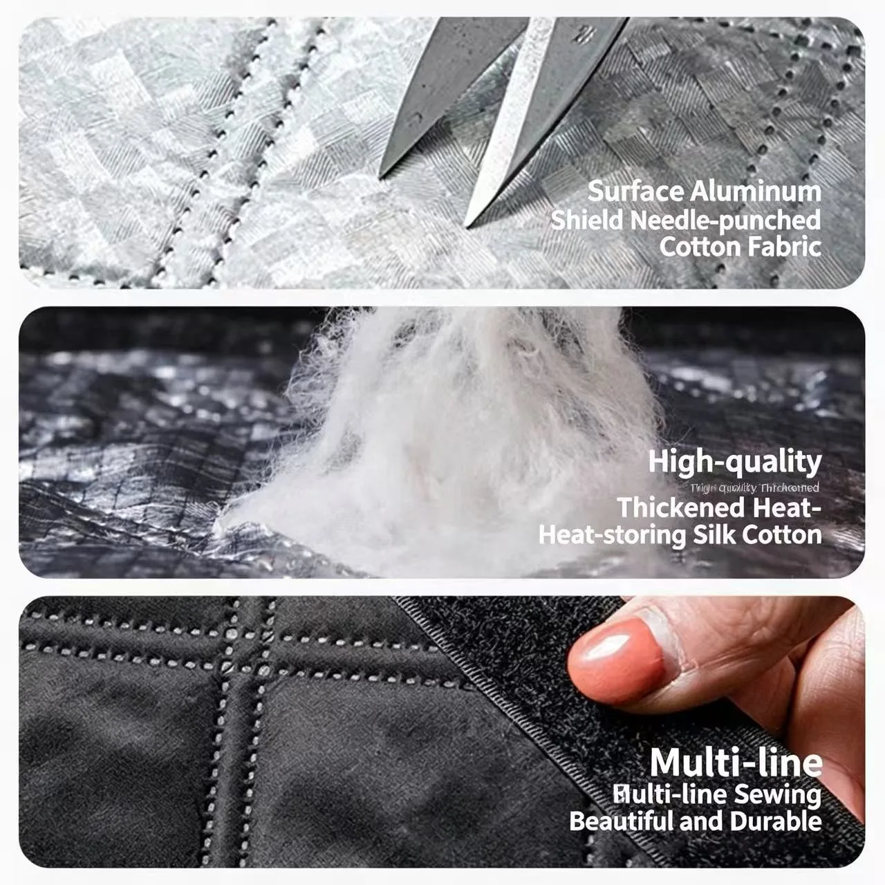 Winter Windproof and Warm Curtainswindproof Artifact for Bedroomswindproof and Sealed Windowsthickened and Cold Proof Curtains