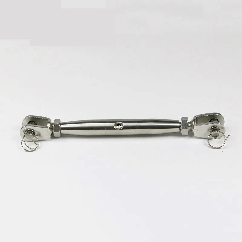 M5 M6 M8 M10 M12 M14 M16 M20 304 Stainless Steel Marine Sailboat Rigging Screw Closed Body Jaw Jaw Turnbuckle