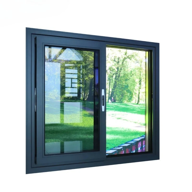

Low-cost aluminum sliding window house windproof sliding window thermal insulation sliding window