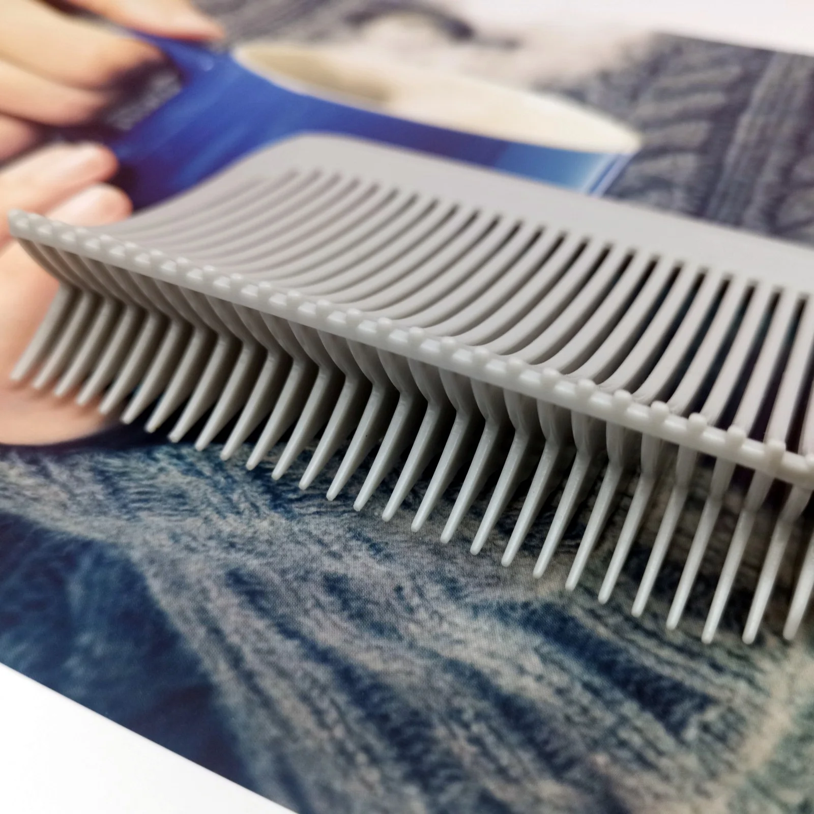 1Pcs Barber Hair Comb Fading Styling Flat Top Hair Cutting Fade Comb Men Hairdresser Fade Salon Accessories Tools