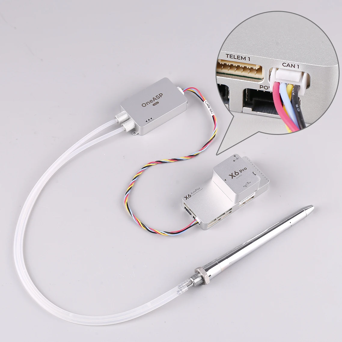 Picture 7: ZeroOne OneASP Ultra High Precision Air Speed Indicator Heating Open Source 1636 Km/h Wide Range for Pix Aircraft