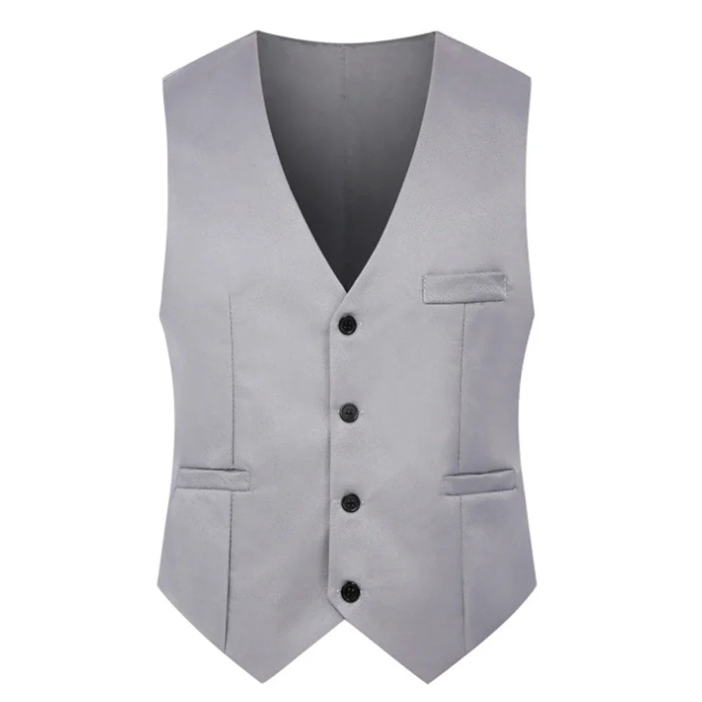 

Clothing Mens Vest Sleeveless Slim Spring Summer V-Neck Waistcoat Formal Winter All Seasons Autumn Any Ocassion
