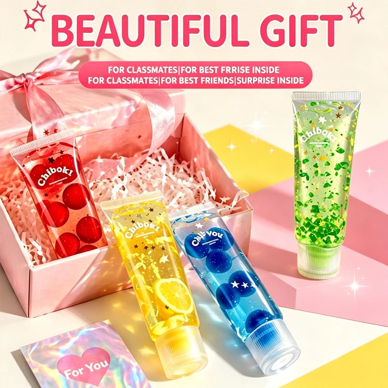 1PC Toothpaste Squishy Slow Rising Small Squeeze Ball Stress Relief Soft TPR Putty for Finger Exercise Decompression