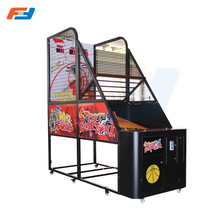 FUN PAR indoor  coin operated basketball shooting arcade game machine  basketball game machine