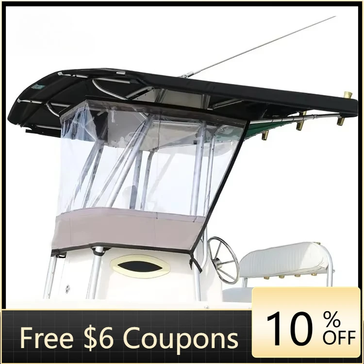 

STLF HOMFUL Universal T Top Boat T-Top Enclosure Spray Shield T-Top Boat