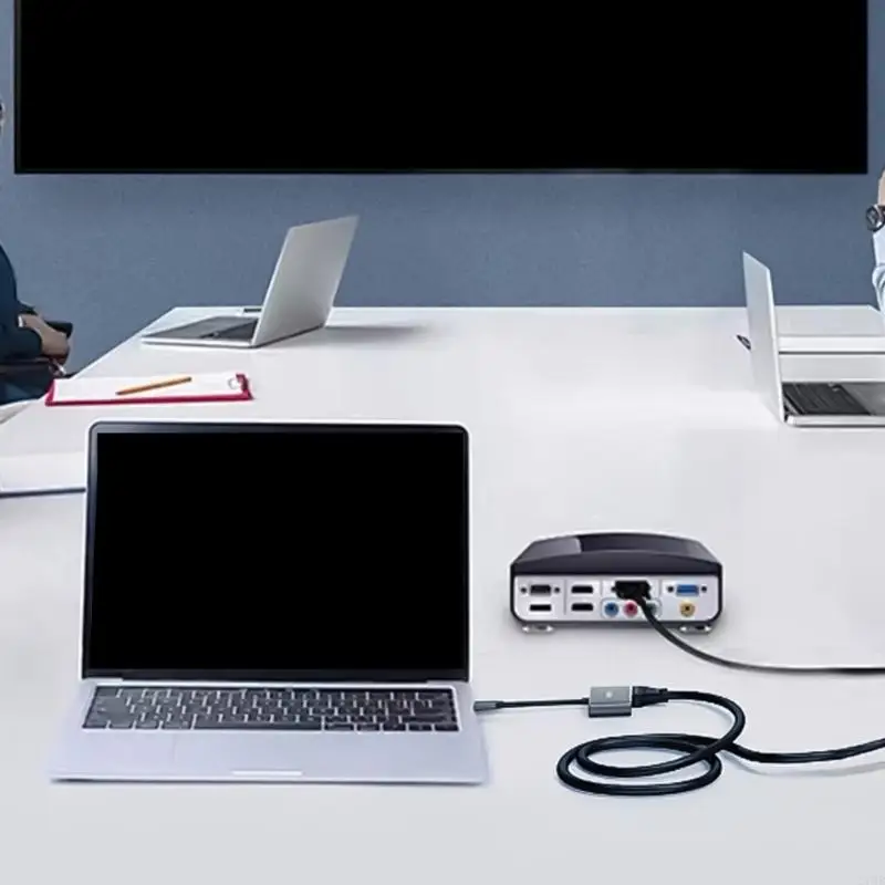 Adaptador versátil DVI D a VGA para conexión perfecta entre dispositivos sin necesidad controlador Cable con TPE 23