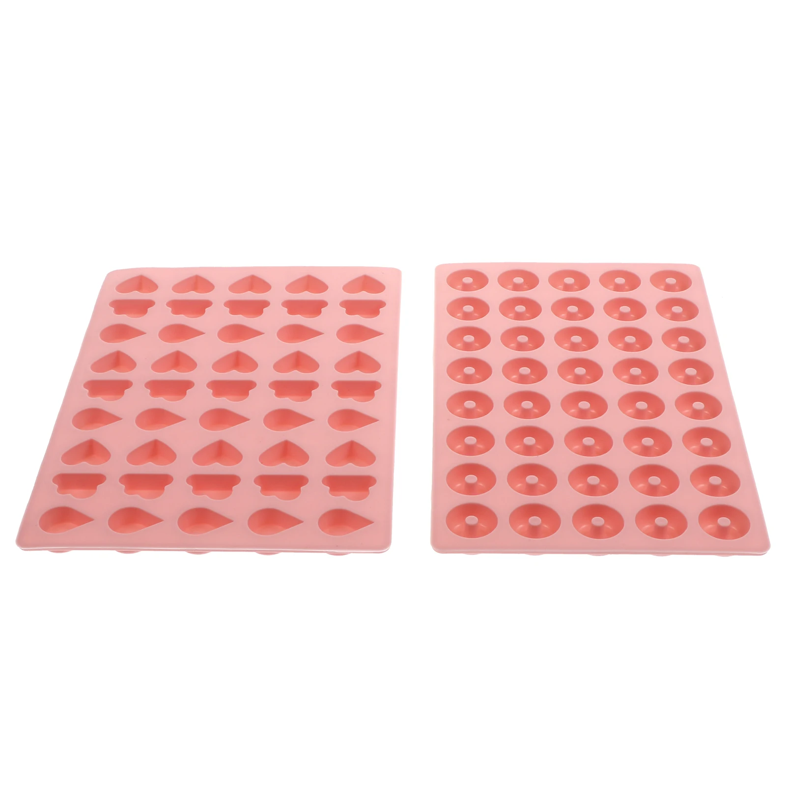 

2 Pcs Sweet Molds Candy Baking Fondant Silicone Ice Cream Mould Chocolate