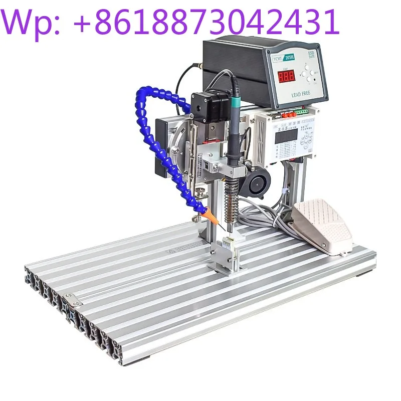 Semi-automatic soldering machine Small foot-pedal soldering wire machine High power 1PCS