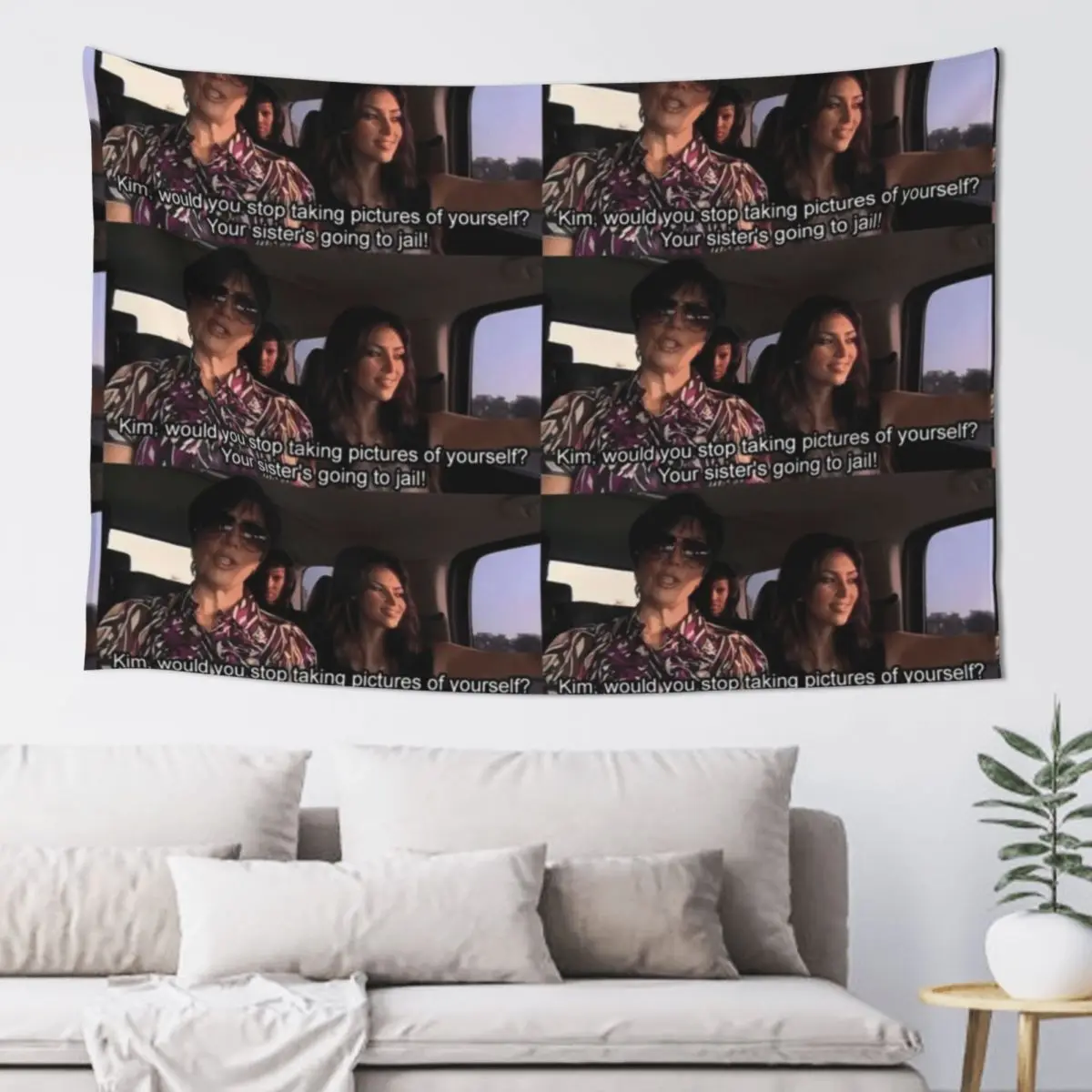 

your sister's going to jail! Tapestry Decoration For Rooms Aesthetic Home Decor Tapestry