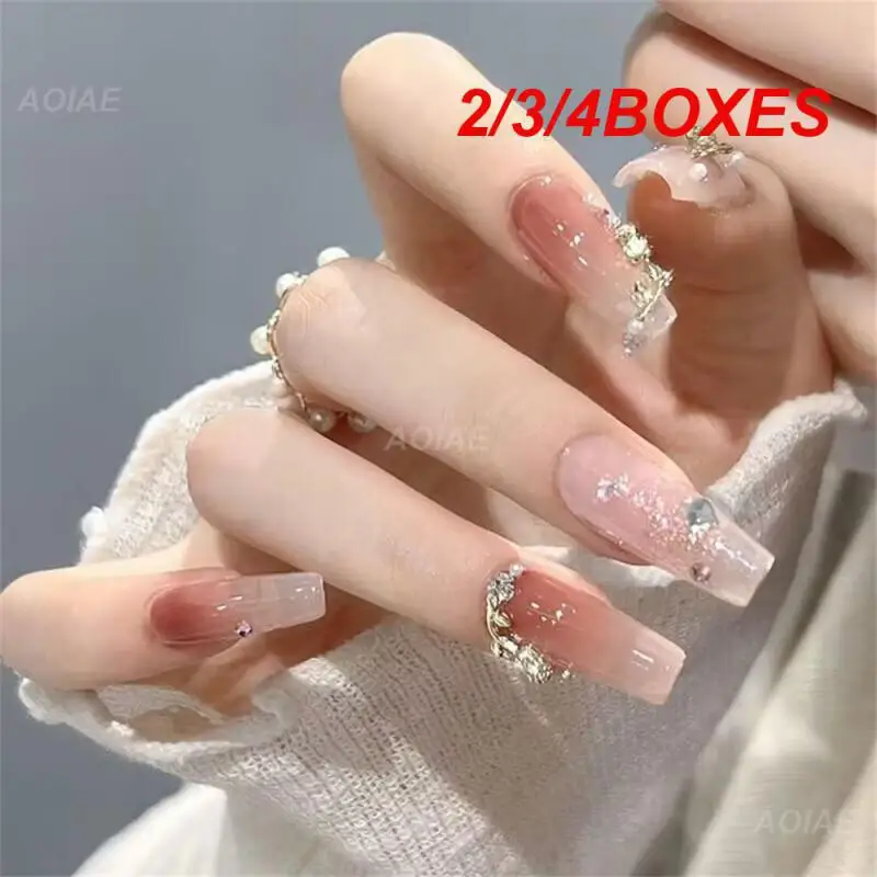 2/3/4BOXES Nail Art Accessories Lasting Beauty Health Can Be Unloaded Glue Version Popular 1ppcs Bestseller