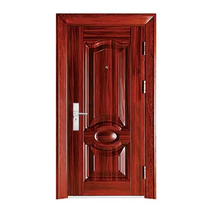 

Beautiful Modern Simple Style Security Doors for Houses Front Entry Doors Secure Entrance Door Metal Finished