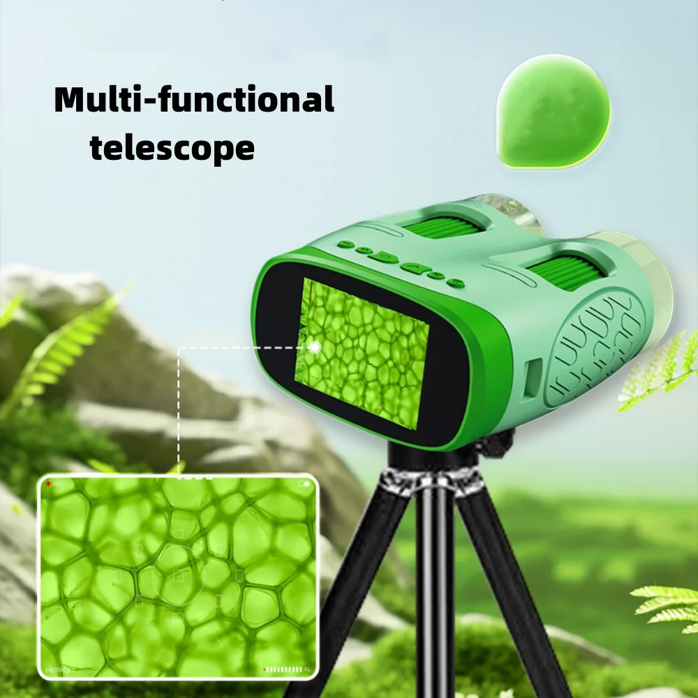 

New Telescope Microscope Photo Video Multifunctional Digital Camera Science Experiment Toys for Elementary School Students