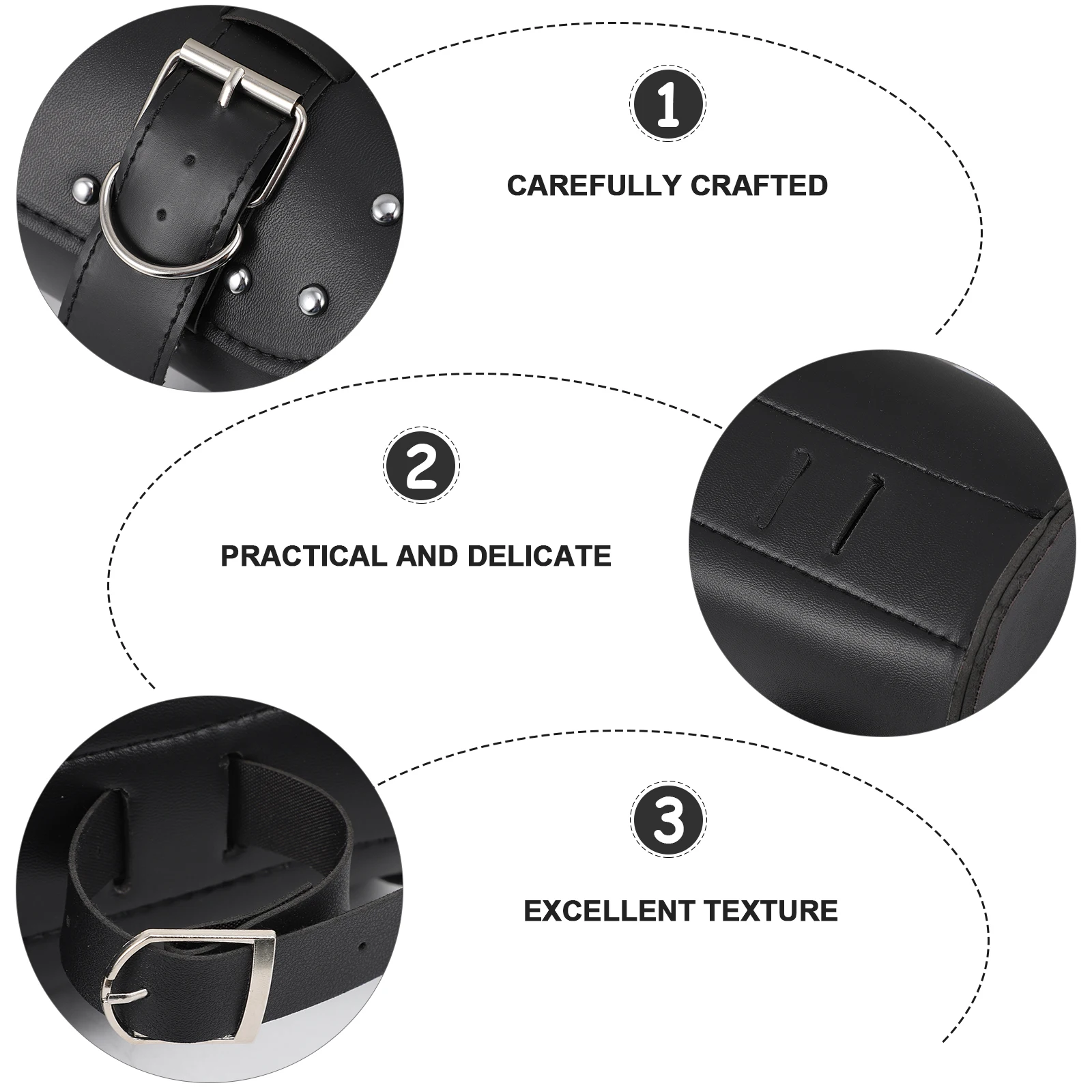 

1pc Motorcycle Tool Bag Large Capacity Durable Waterproof Black Storage Pouch For Bike Accessory Tail Bag With PU