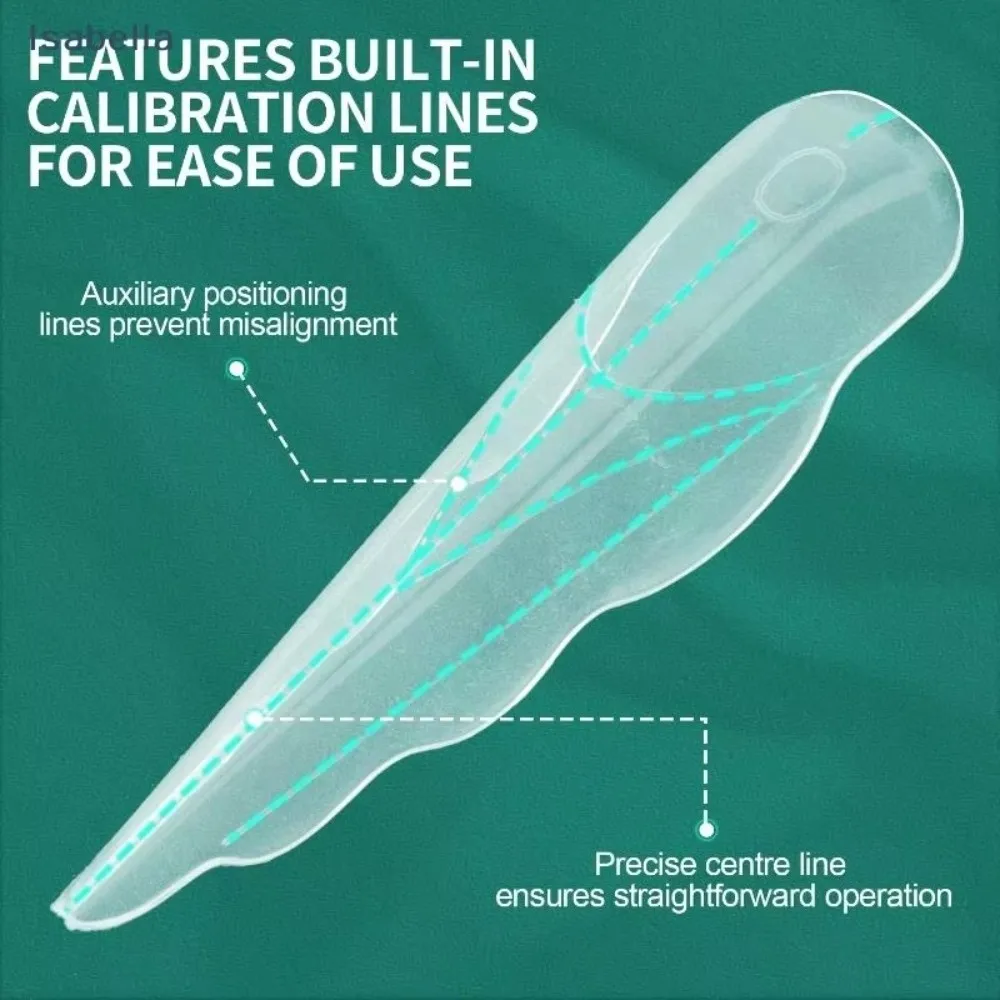 

150 шт. многоразовых форм для наращивания ногтей в форме бабочки с линиями для позиционирования, для акрилового и гелевого наращивания, двойные формы для гель-лака