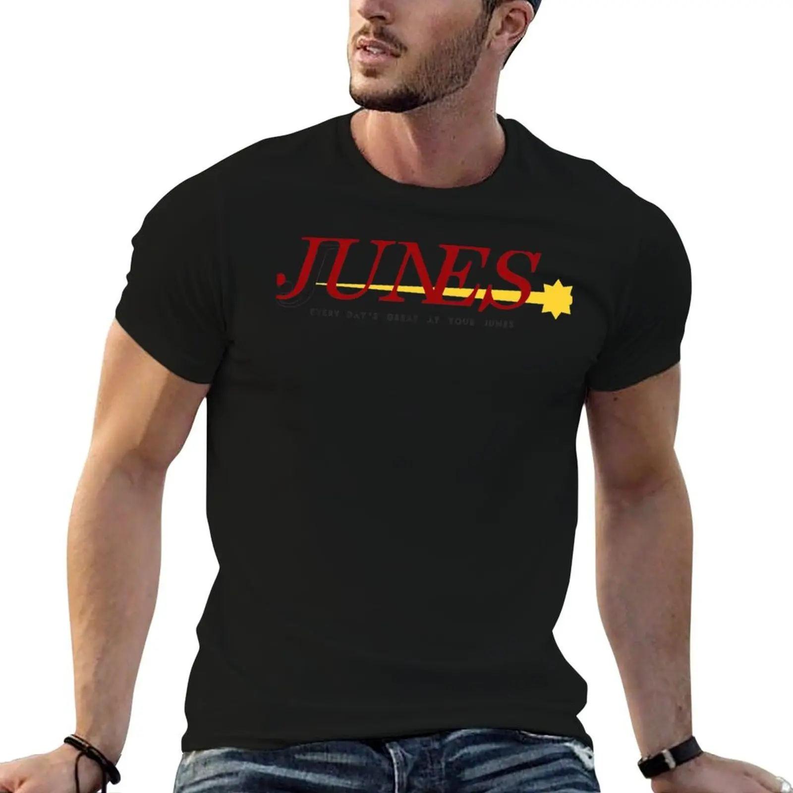 

Personaq 4 Junes T-Shirt funny t shirts man t shirt man designer T-Shirt