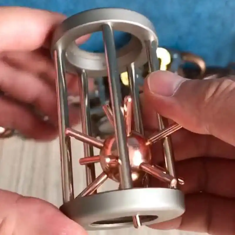 قفل فتح قفص ستار المعادن المضايقين الألغاز للأطفال والكبار اختبار الذكاء اللعب الخدع السحرية تحدي العقل هدايا فريدة من نوعها