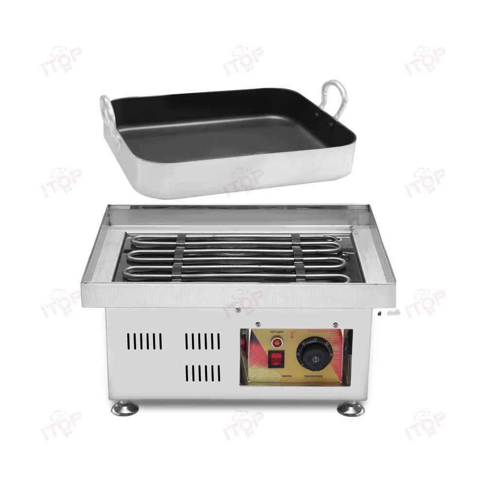 Commercial Teppanyaki Stall Machine Korea Tteokbokki Machine 2500W