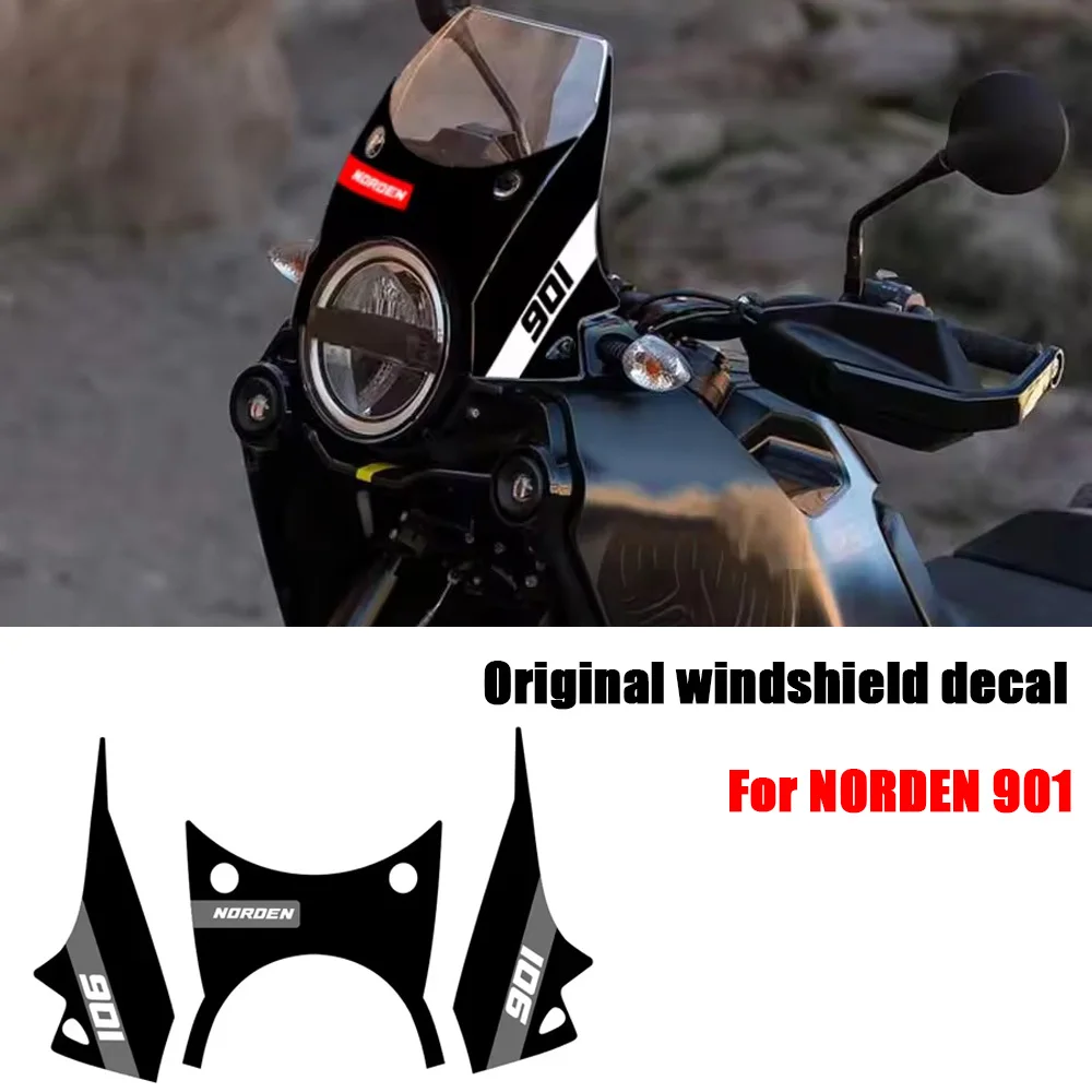 

For HUSQVARNA NORDEN 901 NORDEN901 windshield waterproof decals NORDEN901 Original windshield decal Decorative