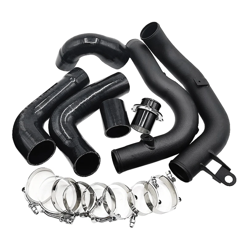 

Комплект турбонаддува интеркулера с высоким расходом и глушителем для удаления VW Golf MK7 GTI MQB EA888 Gen3 Audi S3 A3 8V Cupra 1.8T 2.0T