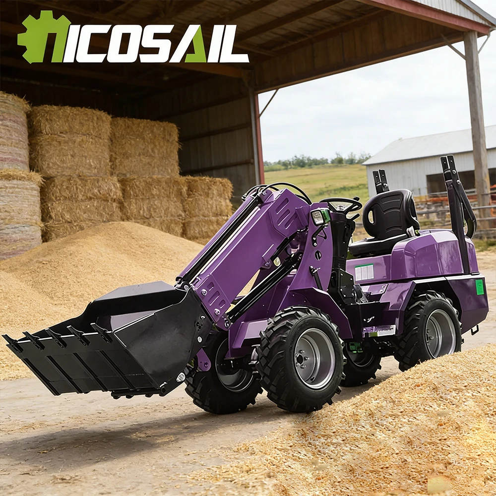 EPA CE Brazo telescópico pequeño compacto para cargador de ruedas telescópico 60% de descuento a la venta con accesorios